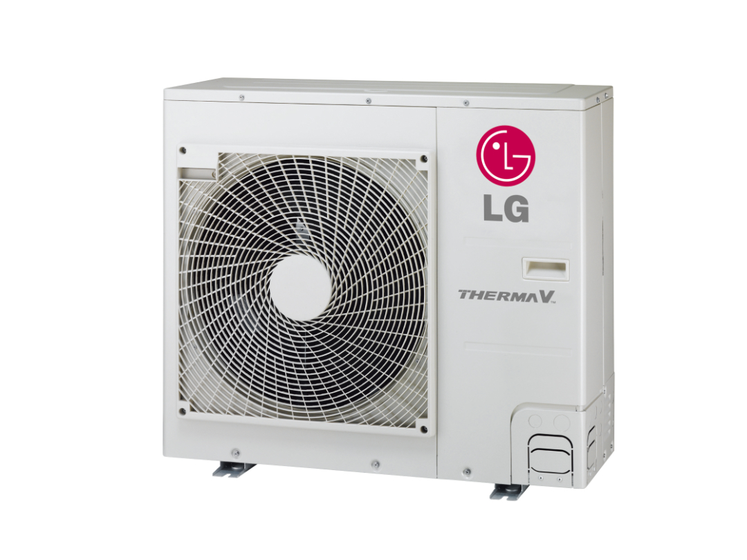 LG THERMA V R32 Split Wärmepumpe mit Hydraulikeinheit als Set, einphasig, 7 kW, 230 V